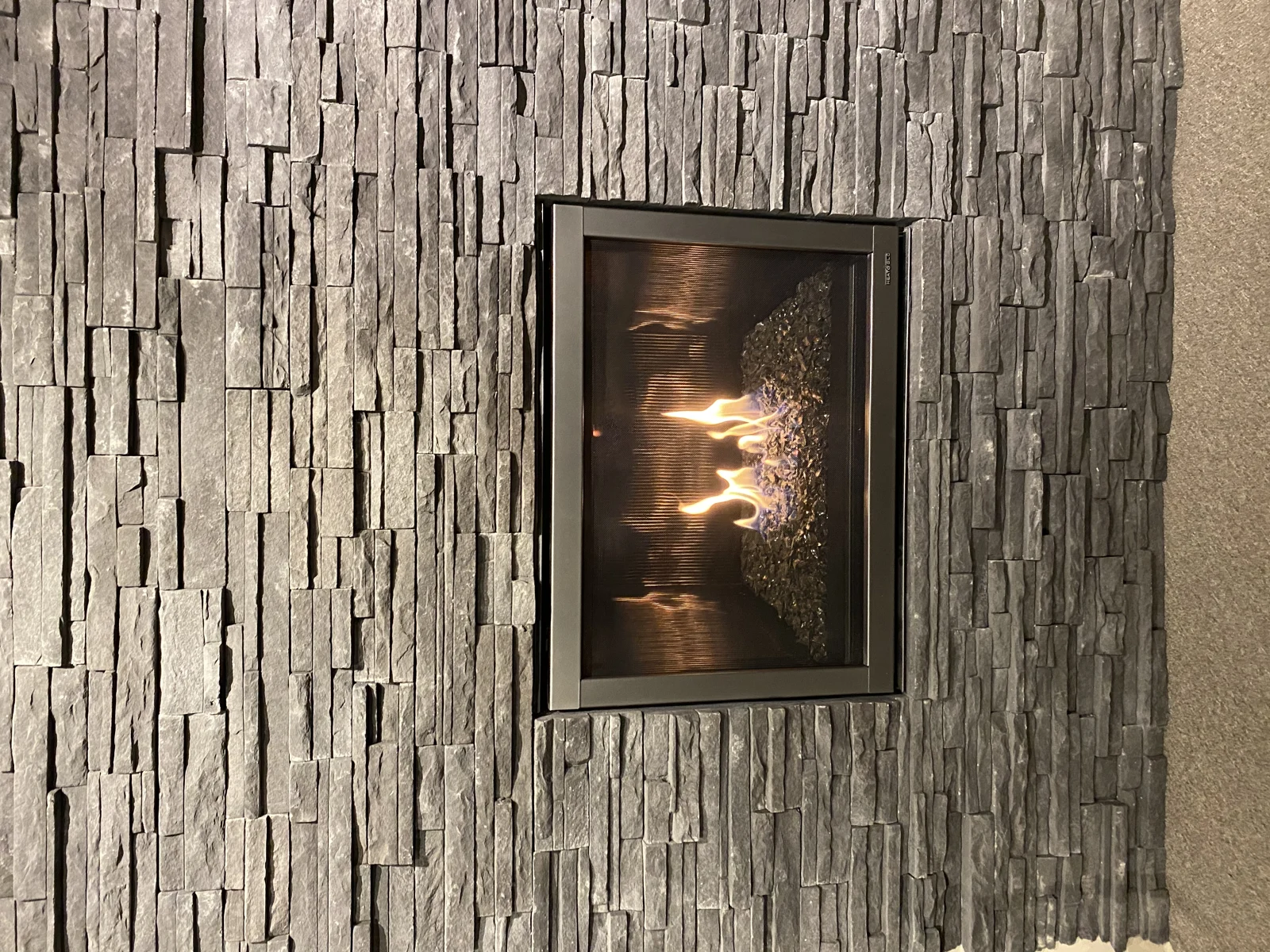 Eurostar photo of a fireplace surround